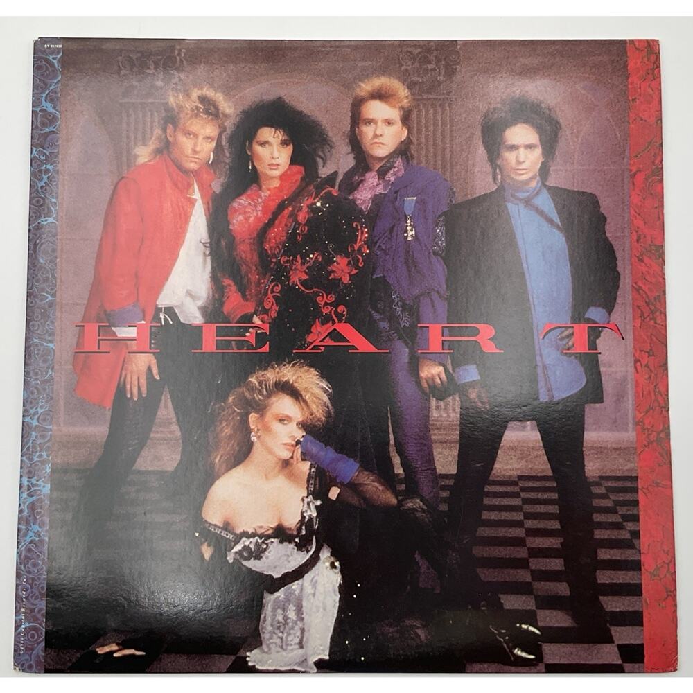 Vintage Heart Self-Titled LP 1985 ST-512410 Capitol Records Vinyl 33RPM & Insert